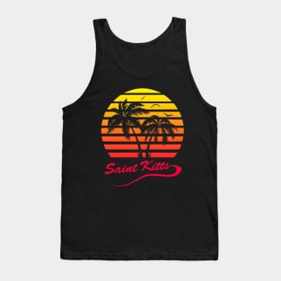 Saint Kitts 80s Sunset Tank Top